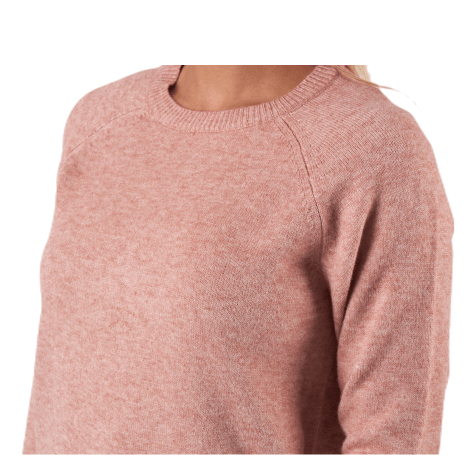 Lesly Kings L/S Pullover Knt Red