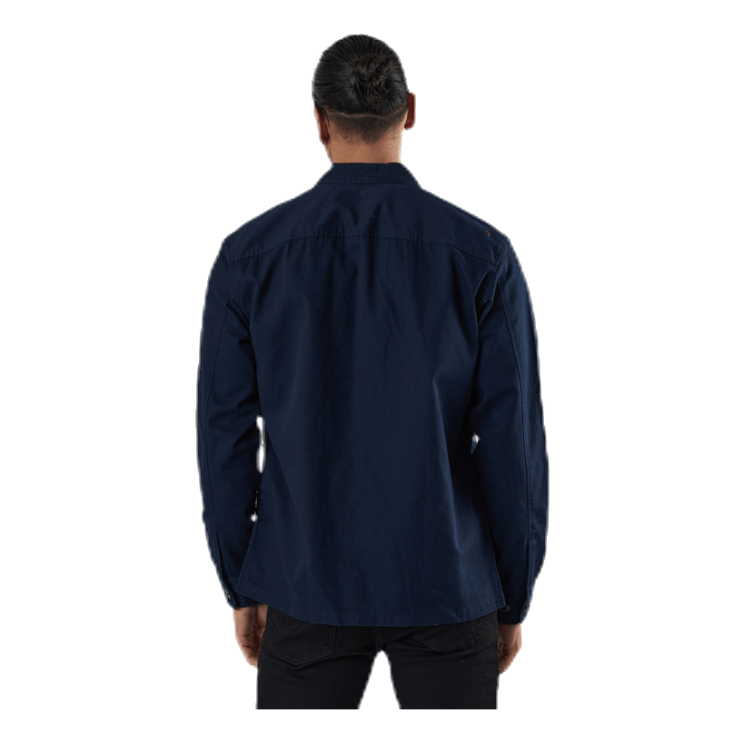 Finn Overshirt Ls Blue