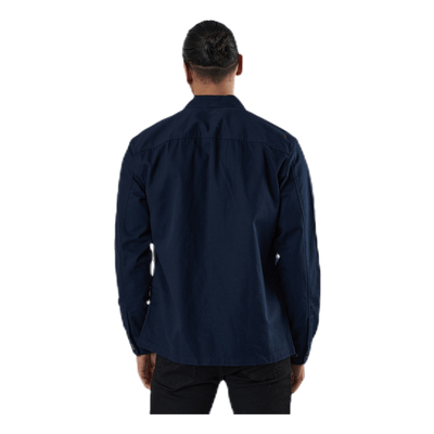 Finn Overshirt Ls Blue