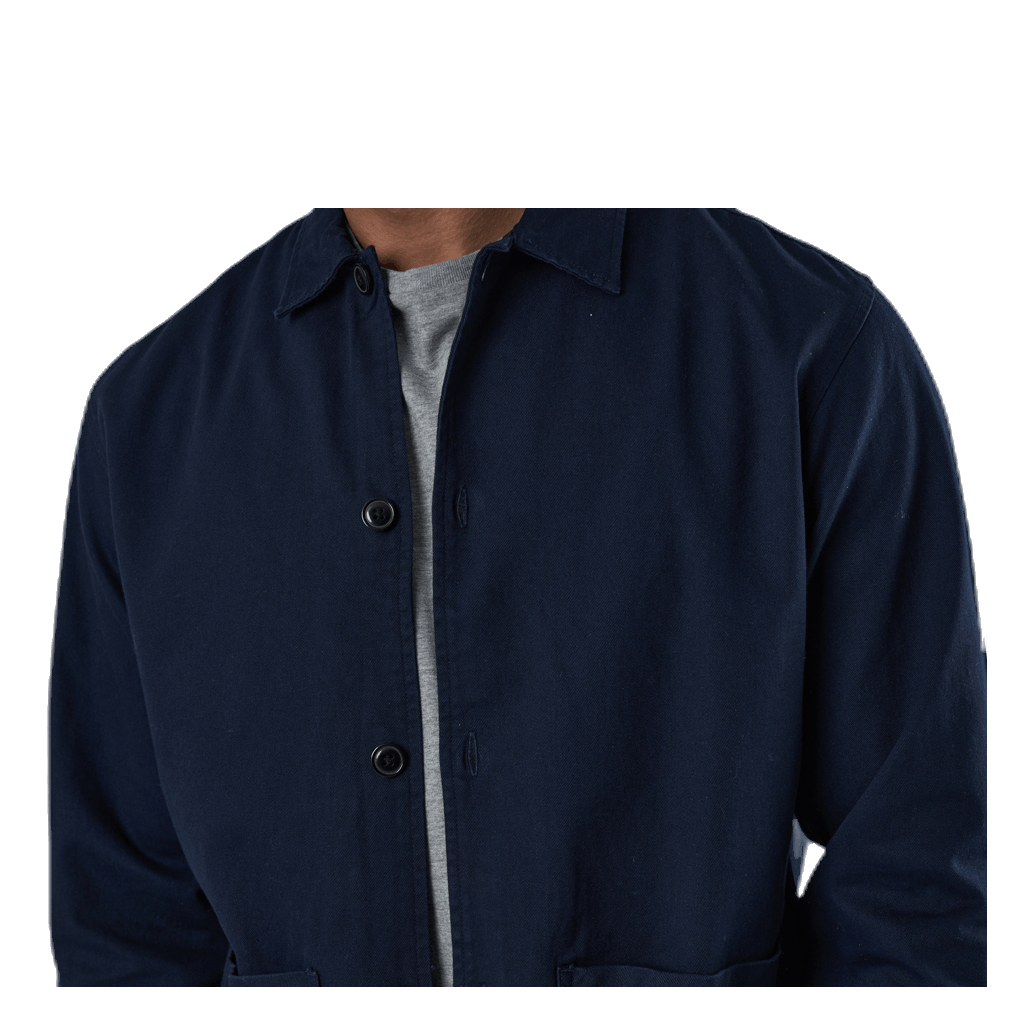 Finn Overshirt Ls Blue