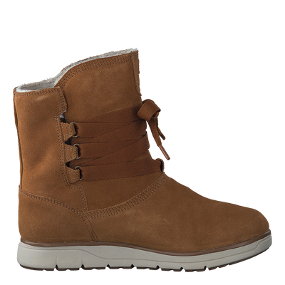 Leighland Pull On WP Trapper Tan Silk Suede