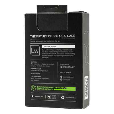 Leather Wipes Black