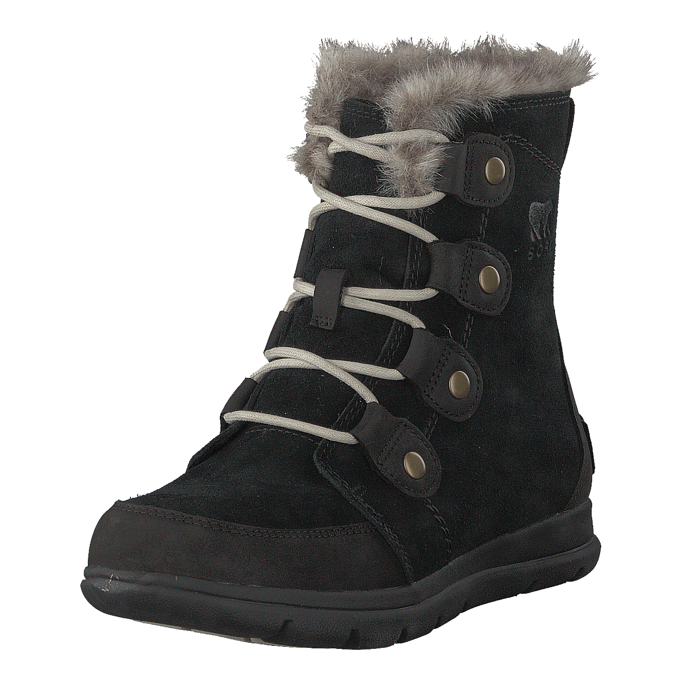 Sorel Explorer Joan 010, Black, Dark Stone