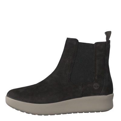 Berlin Park Chelsea Black Nubuck