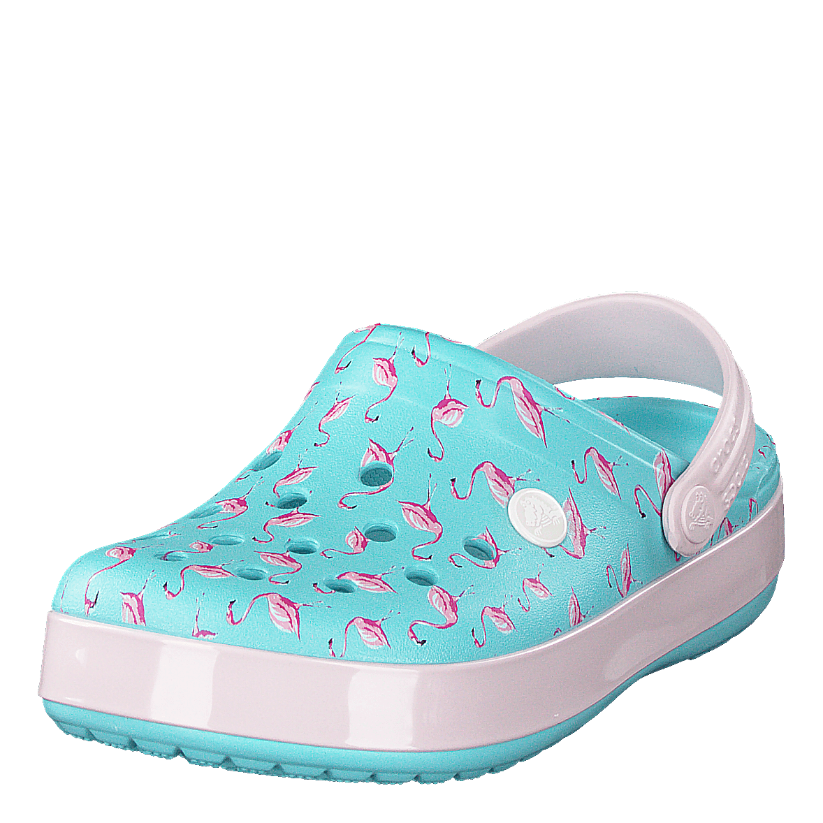 Crocband Multigraphic Clog K Ice Blue