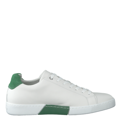 Clip M White/green