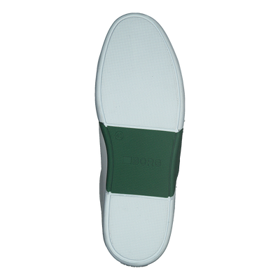 Clip M White/green