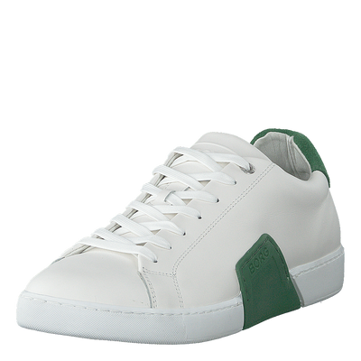 Clip M White/green