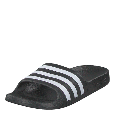 Adilette Aqua Slides Kids Core Black / Cloud White / Core Black