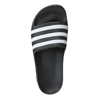 Adilette Aqua Slides Kids Core Black / Cloud White / Core Black