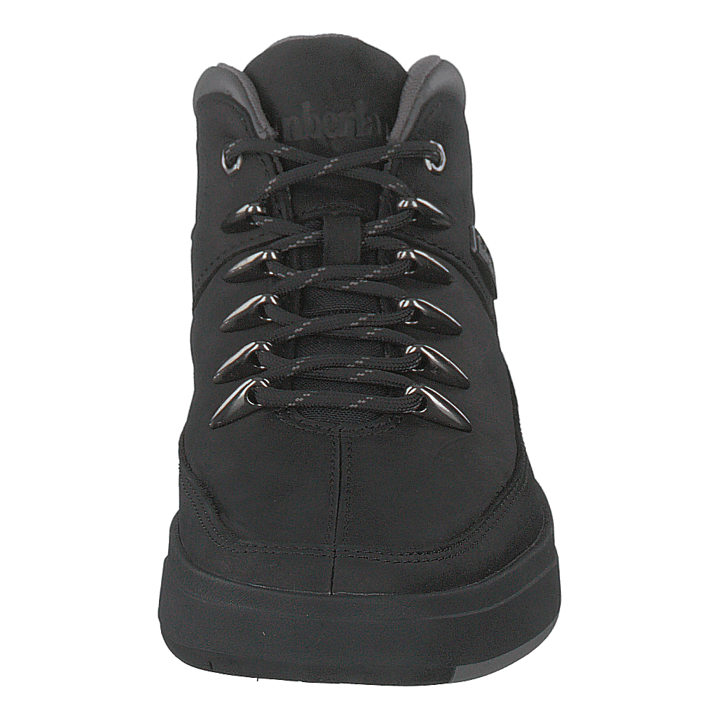 Davis Square Black Nubuck Black