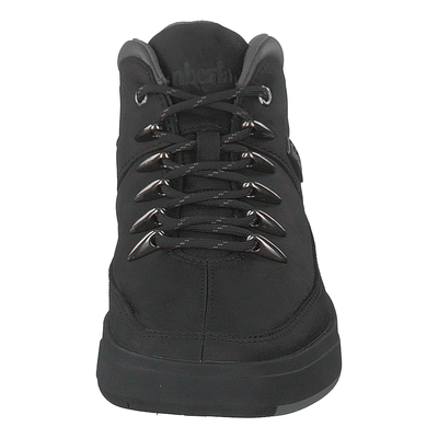 Davis Square Black Nubuck Black
