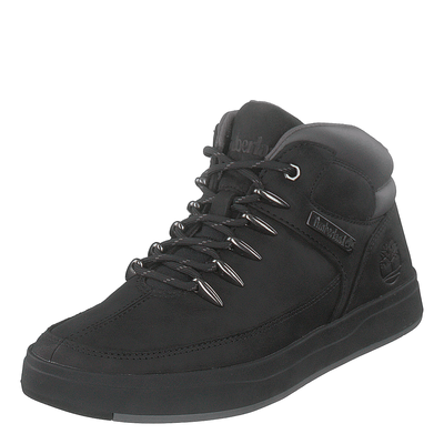 Davis Square Black Nubuck Black