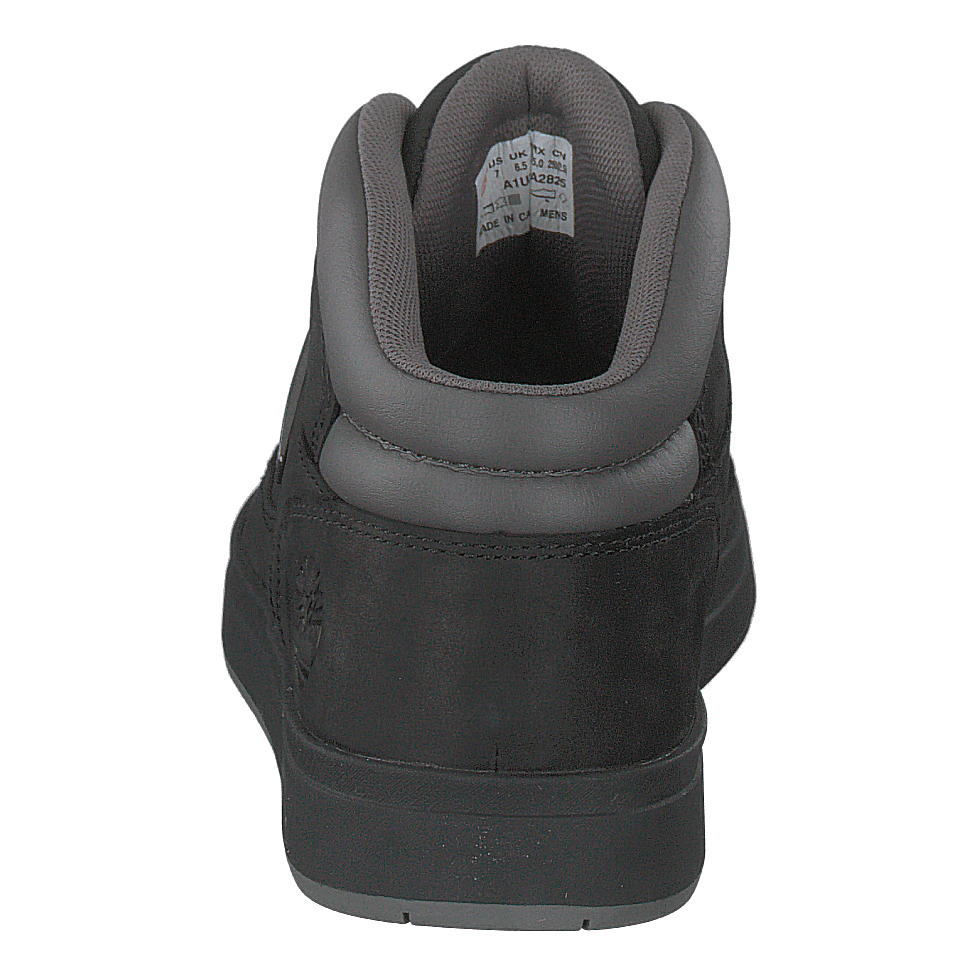 Davis Square Black Nubuck Black