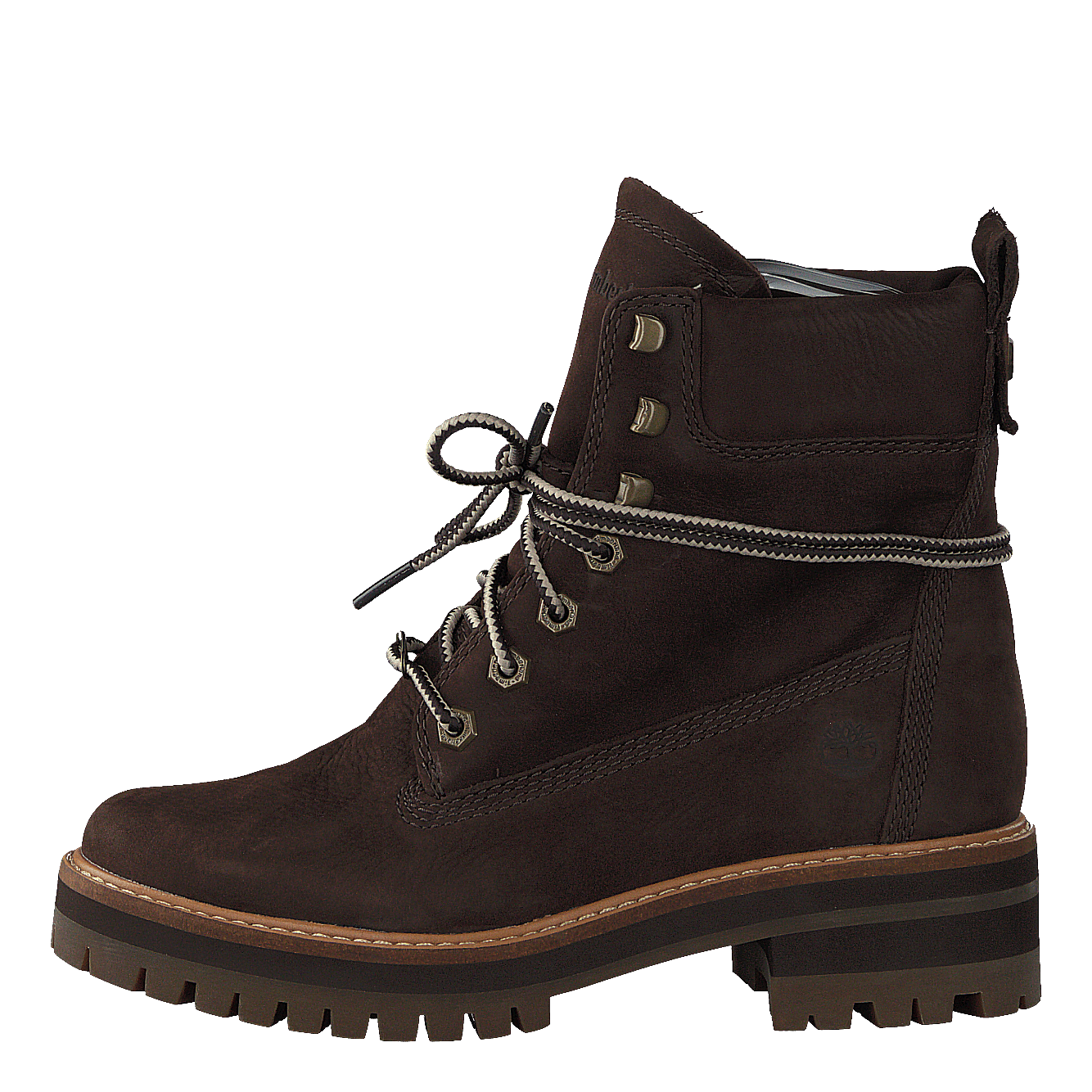 Courmayeur Valley Yellow Boot Dark Walnut