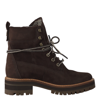 Courmayeur Valley Yellow Boot Dark Walnut