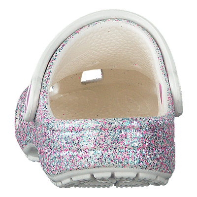 Classic Glitter Clog Kids Oyster