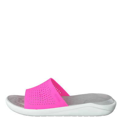 Literide Slide Electric Pink/almost White