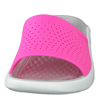 Literide Slide Electric Pink/almost White