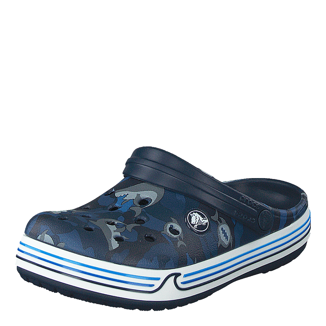 Crocband Shark Clog Kids Navy