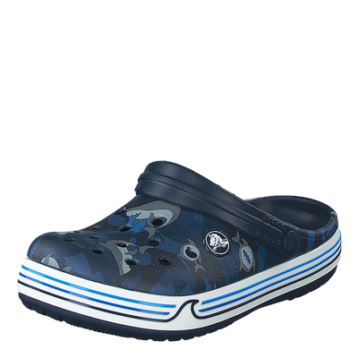 Crocband Shark Clog Kids Navy