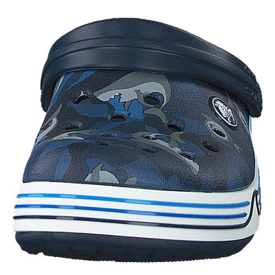 Crocband Shark Clog Kids Navy