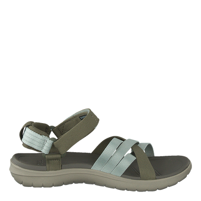 Sanborn Sandal Burnt Olive/seafoam