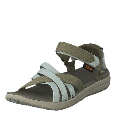 Sanborn Sandal Burnt Olive/seafoam