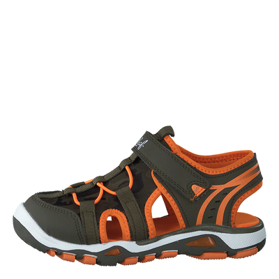 Halmby Khaki/orange