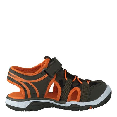 Halmby Khaki/orange