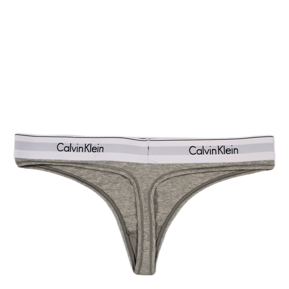 Modern Cotton Thong Grey