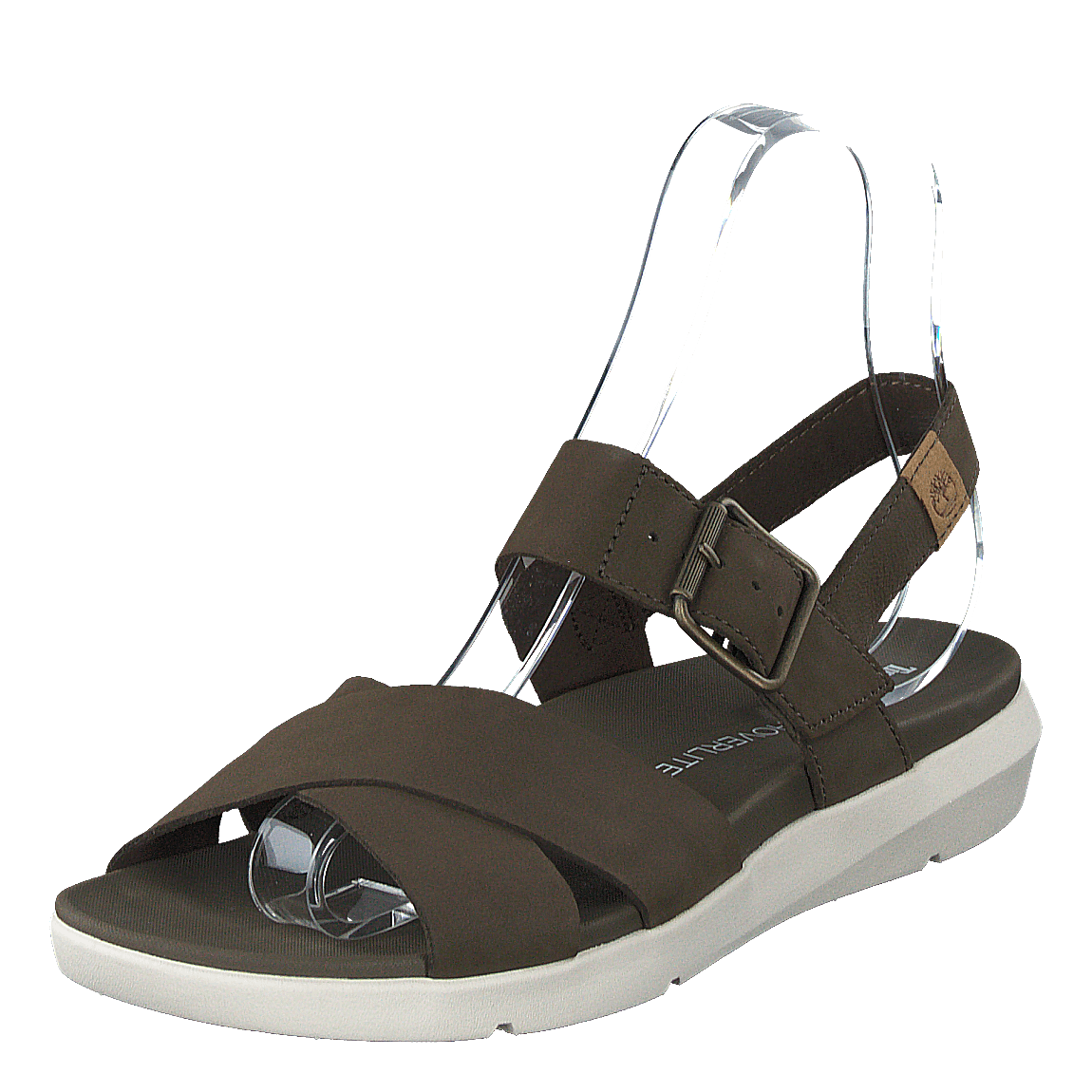 Wilesport Lthr Sandal Olive Nubuck