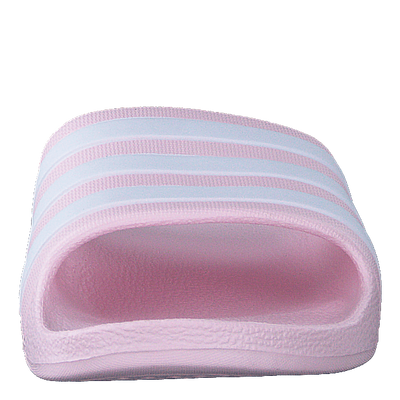 Adilette Aqua Slides Kids Clear Pink / Cloud White / Clear Pink