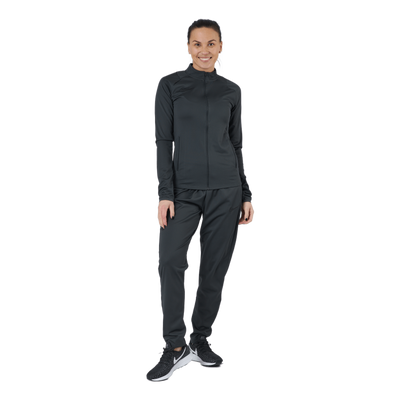 Women Knit Soccer Tracksuit Anthracite/black/black