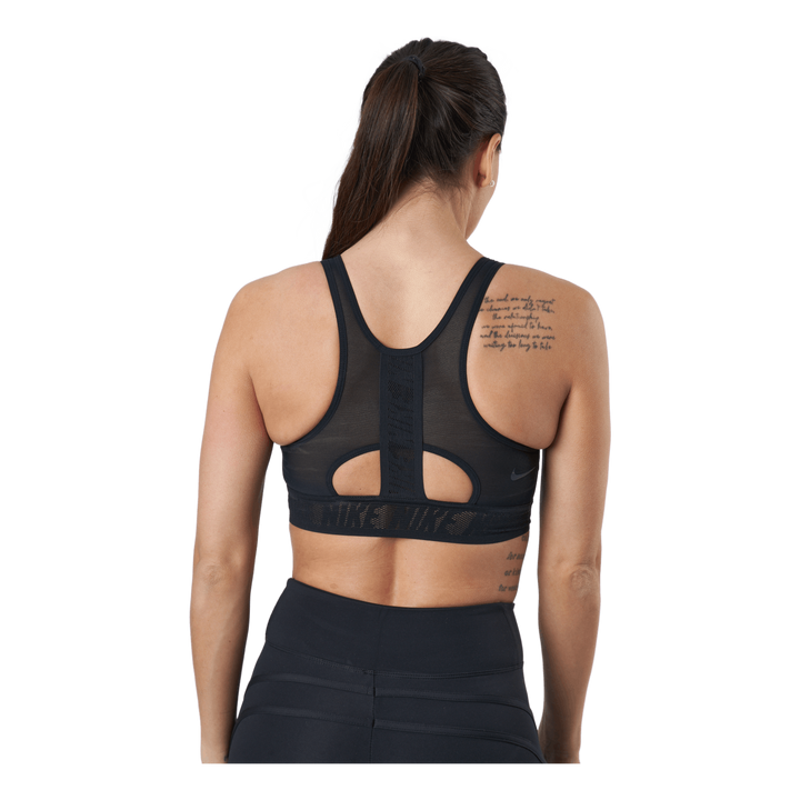 Swoosh Ultrabreathe Women Bra Black/black/black/dk Smoke Gre