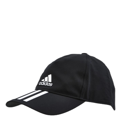 Baseball 3 Stripes Cap Svart/vit