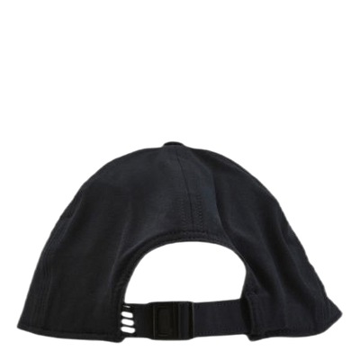 Baseball 3 Stripes Cap Svart/vit