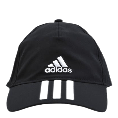Baseball 3 Stripes Cap Svart/vit