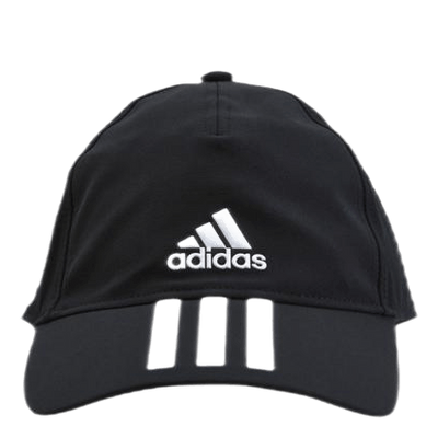 Baseball 3 Stripes Cap Svart/vit