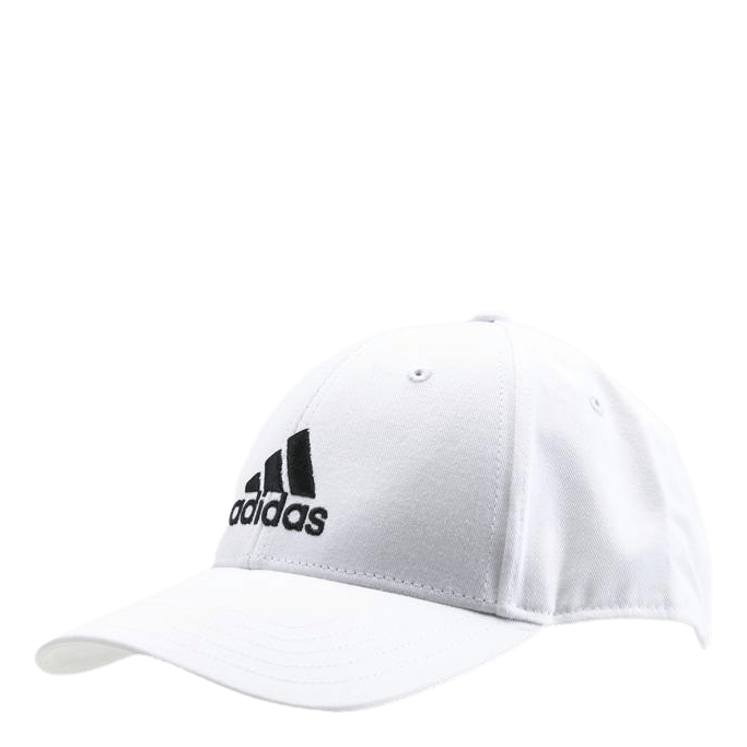 Baseball Cap Cotton Twill White / White / Black