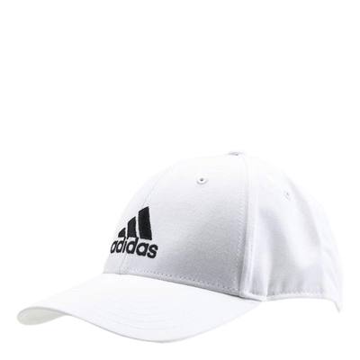 Baseball Cap Cotton Twill White / White / Black
