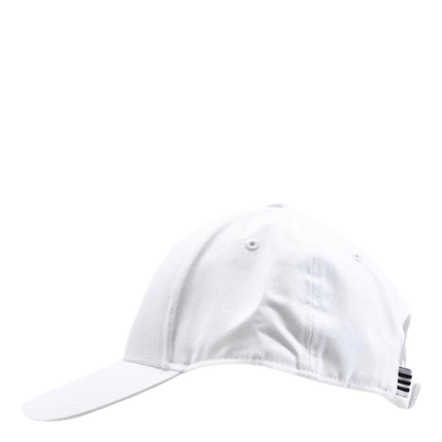 Baseball Cap Cotton Twill White / White / Black