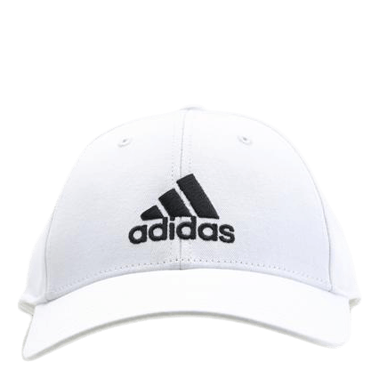 Baseball Cap Cotton Twill White / White / Black