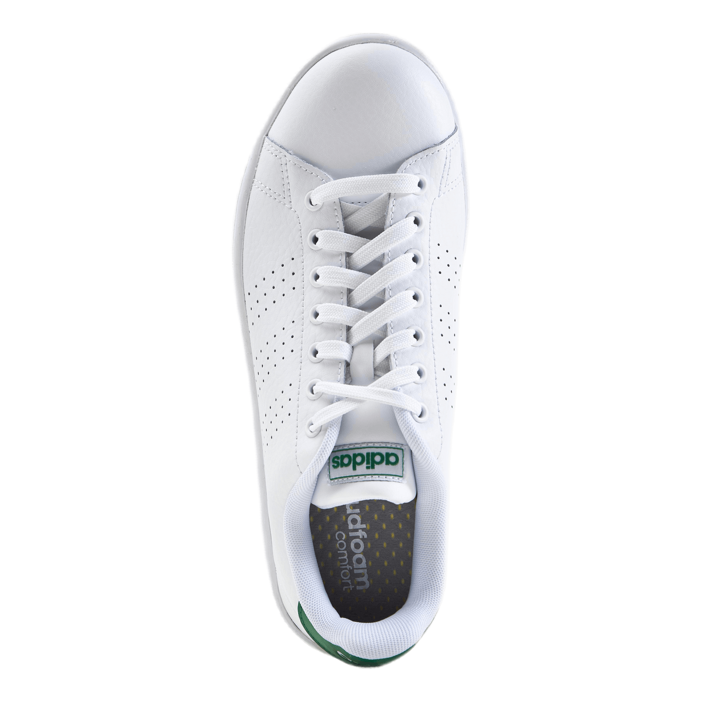 Advantage Shoes Cloud White / Cloud White / Green