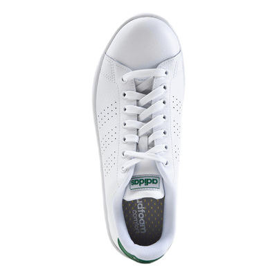 Advantage Shoes Cloud White / Cloud White / Green