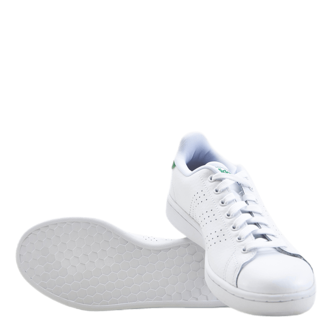 Advantage Shoes Cloud White / Cloud White / Green