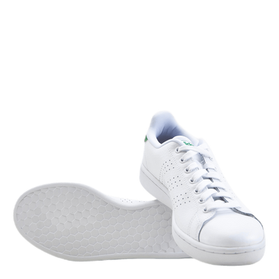 Advantage Shoes Cloud White / Cloud White / Green