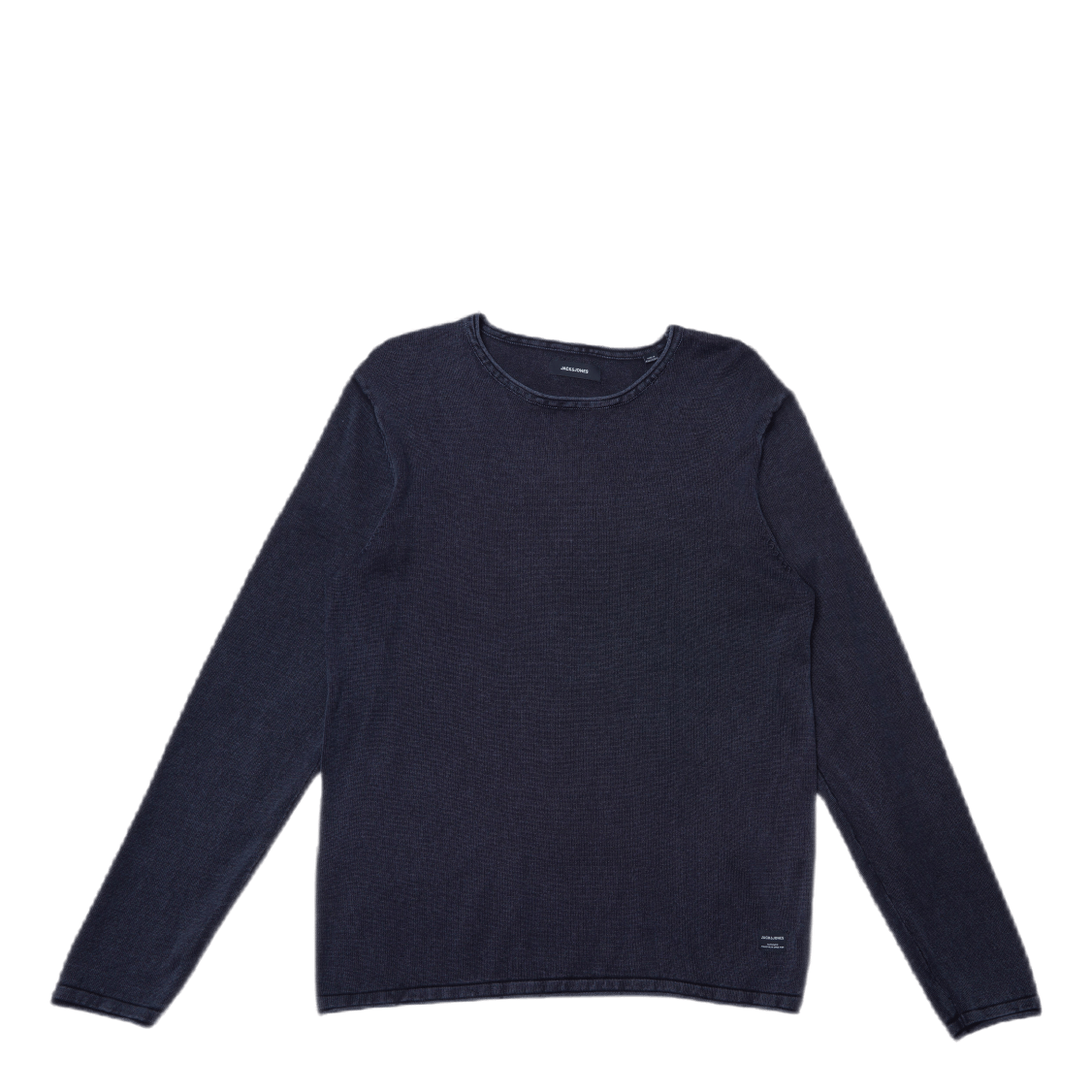 Eleo Knit Crew Neck Navy Blazer