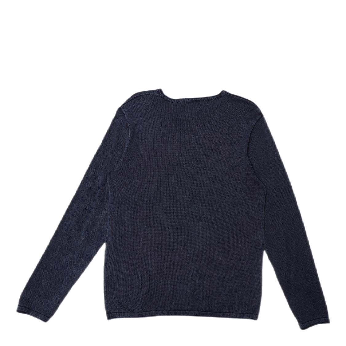 Eleo Knit Crew Neck Navy Blazer