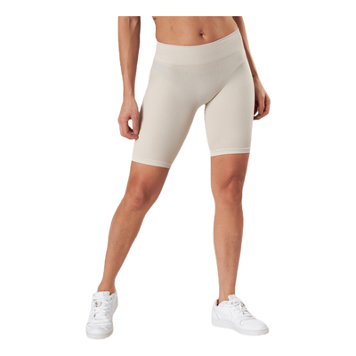 Vicky Rib Seamless Shorts Grey